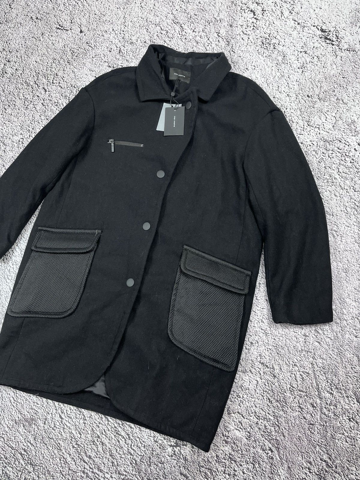 Cop Copine NWT Cop. Copine avant garde wool coat hooded size 40 Size M / US 6-8 / IT 42-44 - 3 Thumbnail