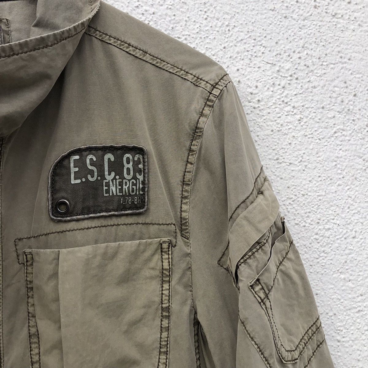 Energie Energie Italy Green Military Parka Jacket Size US L / EU 52-54 / 3 - 5 Thumbnail
