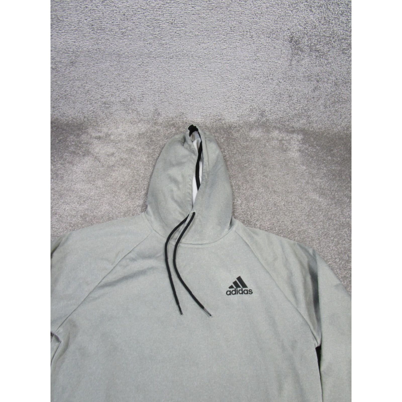 Adidas Adidas Hoodie Mene Small Gray Pullover Training Fleece Size US S / EU 44-46 / 1 - 2 Thumbnail