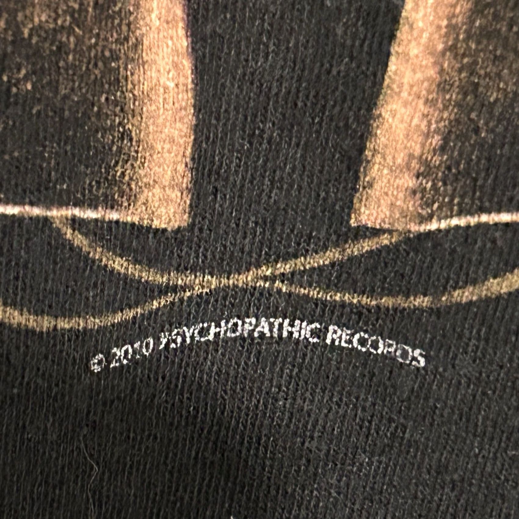 Gildan Big Money Rustlas Psychopathic Records 2010 T-Shirt Size XL Black Tee Size US XL / EU 56 / 4 - 4 Thumbnail