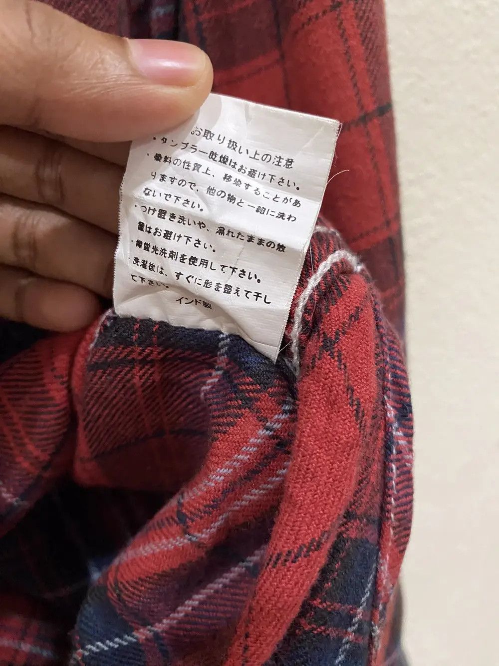Japanese Brand Japanese Brand Dovetail Seditionaries Plaid Tartan Flannel Size US S / EU 44-46 / 1 - 6 Thumbnail