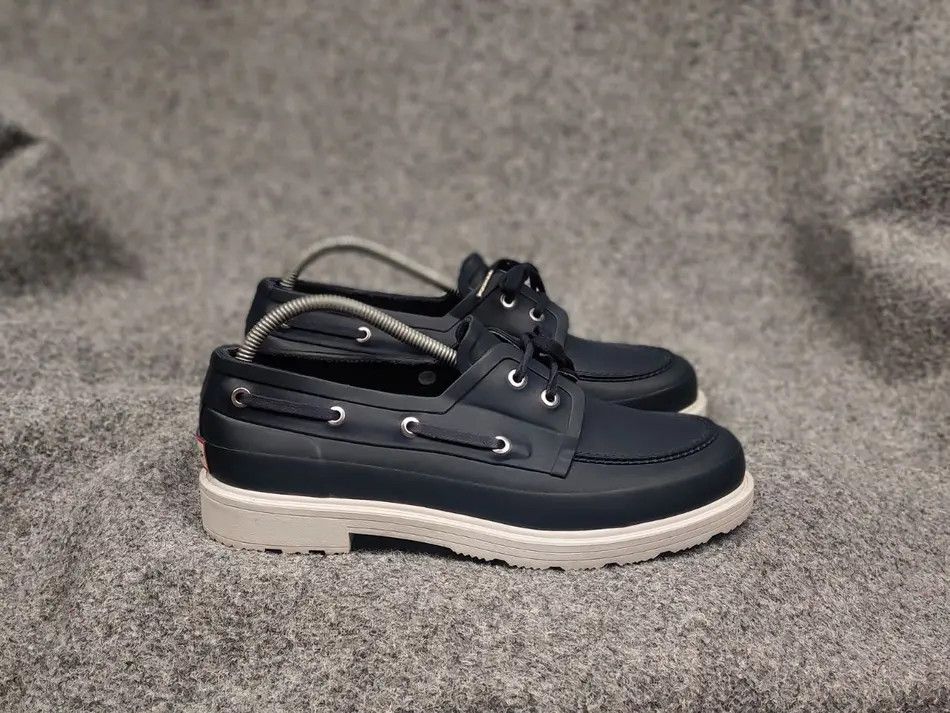 Hunter Hunter original Deck Casual Shoes Waterproof Navy Blue Size US 10 / EU 43 - 1 Thumbnail