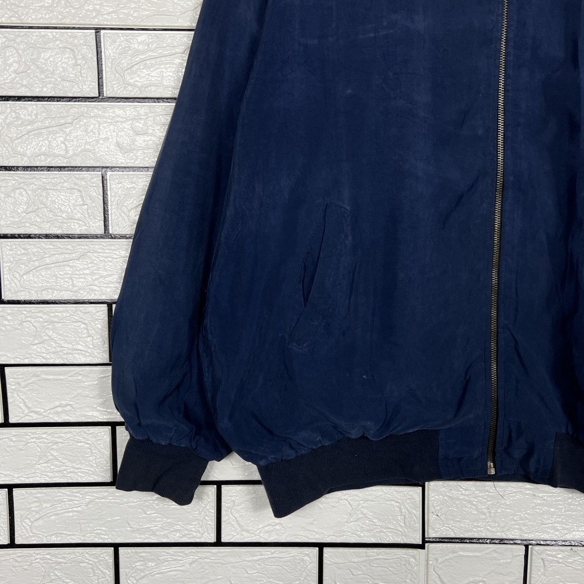 Japanese Brand Vintage SANTAFE Embroidery Big Logo Bomber Jacket #3988-C181 Size US XL / EU 56 / 4 - 8 Thumbnail