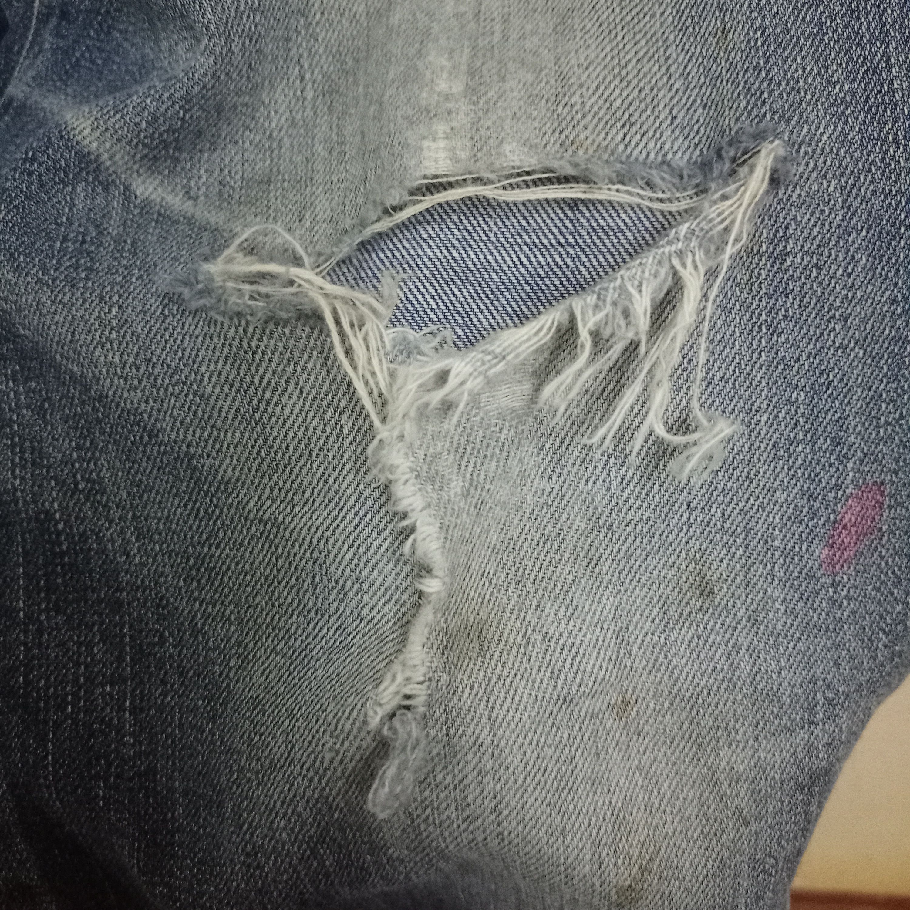 Japanese Brand × Uniqlo S003 Vintage Japanese Uniqlo Distressed Baggy Jeans Size US 34 / EU 50 - 6 Thumbnail