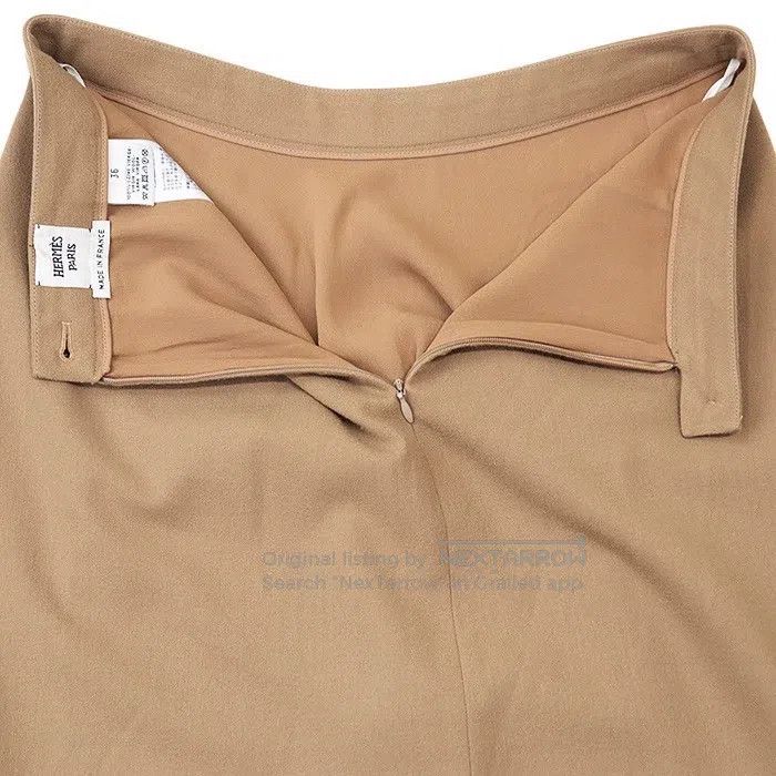Hermes Hermes Wool Skirt Size 24" / US 00 / IT 34 - 7 Thumbnail