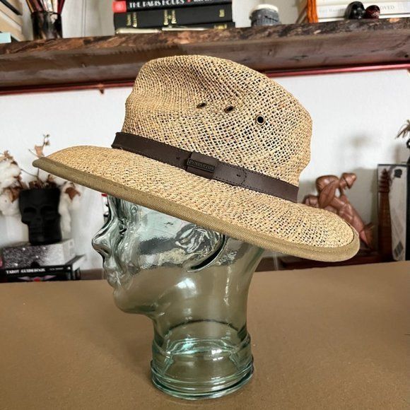 Pendleton Pendleton Straw Rye Woven Fedora Sun Wide Brin Hat Size ONE SIZE - 2 Thumbnail