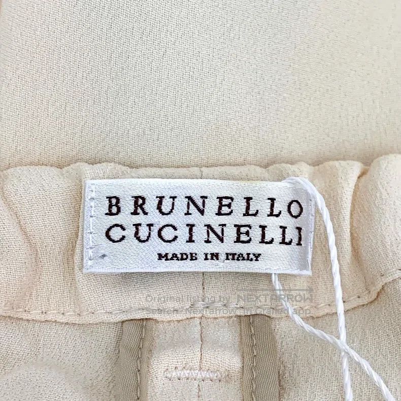 Brunello Cucinelli Brunello Cucinelli Silk casual shorts, beige Size 25" / US 0 / IT 36 - 5 Thumbnail