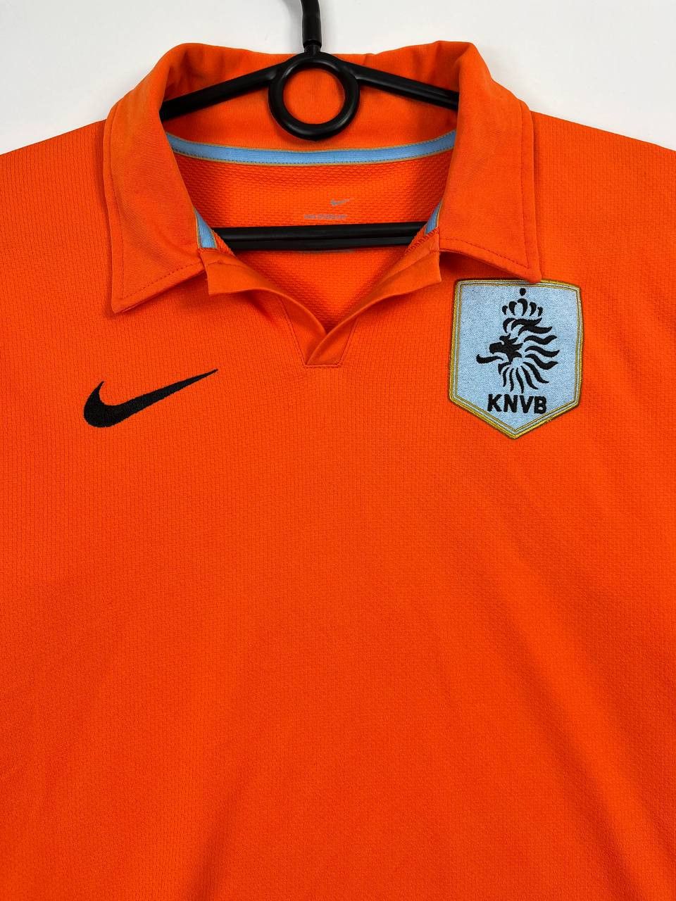 Nike Netherlands Nike 2006 Polo Shirt Orange Football Boys Size L Size US XXS / EU 40 - 2 Thumbnail
