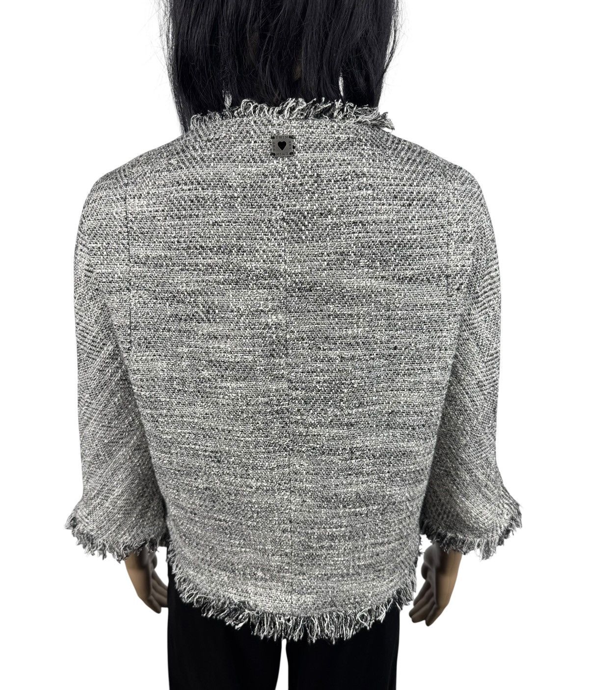 TWINSET TwinSet Cotton Twill Jacket 3/4 Sleeve Fringed size S Size S / US 4 / IT 40 - 8 Thumbnail