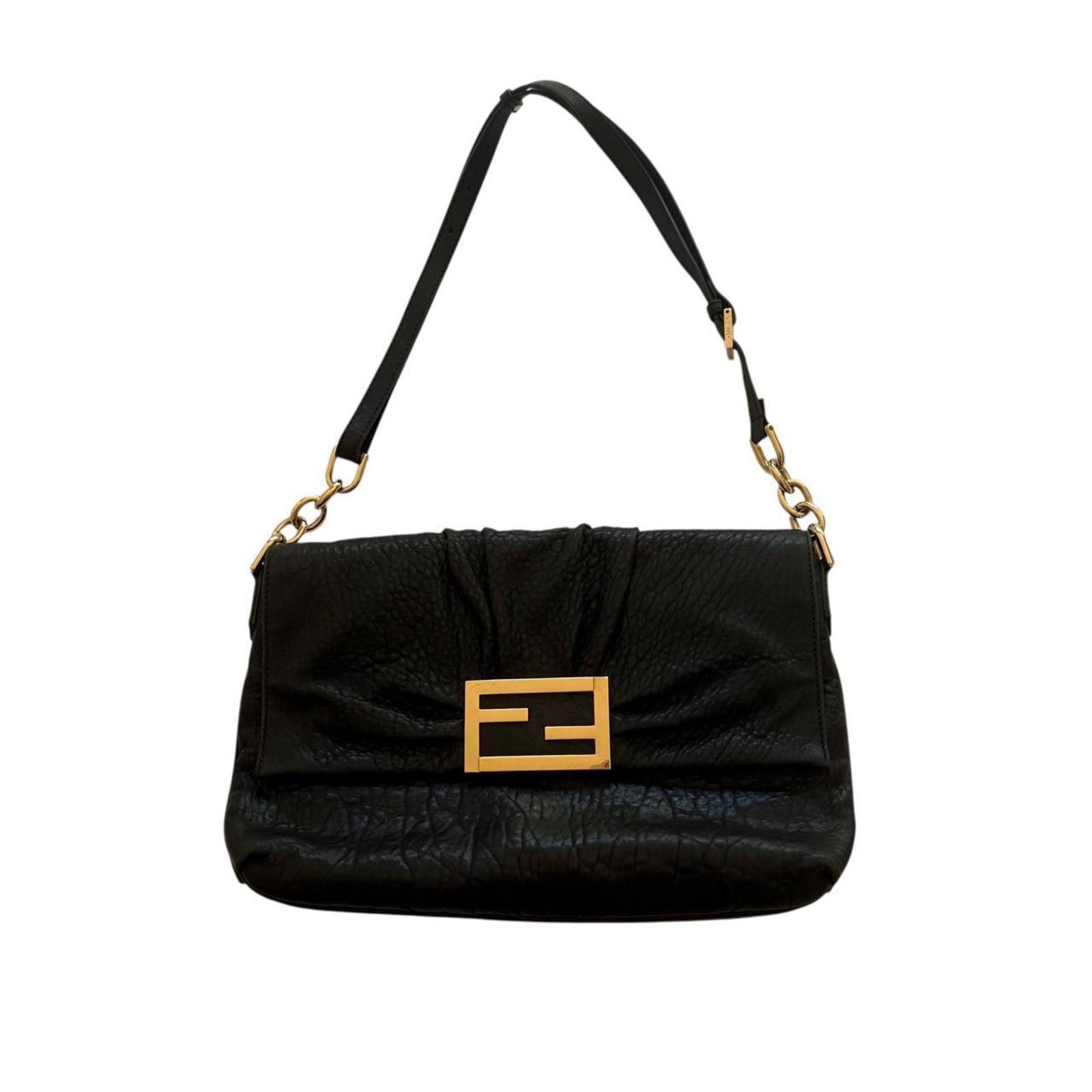 Fendi fendi 2000s black shoulder bag Size ONE SIZE - 1 Thumbnail