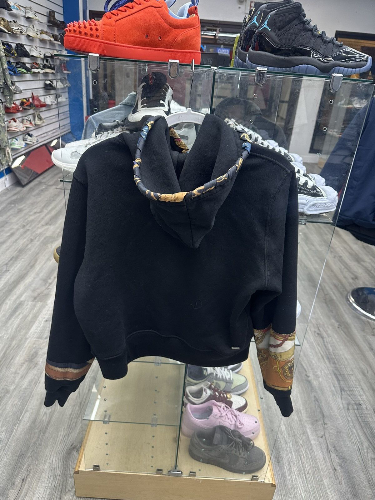 Amiri Amiri Scarf Patch Olde English Hoodie Size US XS / EU 42 / 0 - 3 Thumbnail