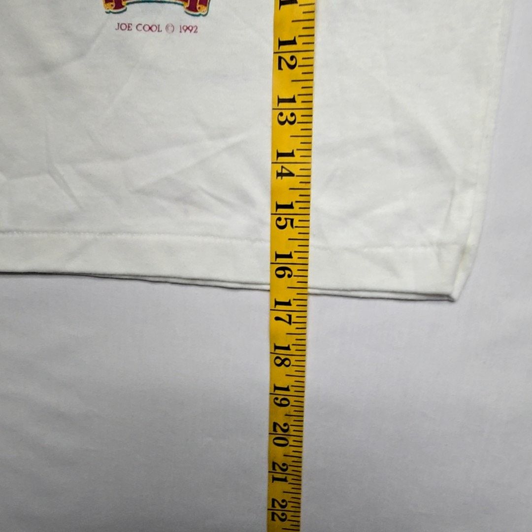 Vintage Vintage Dog Graphic Shirt Red Youth Kids White Large Tee 90s Size US L / EU 52-54 / 3 - 11 Thumbnail