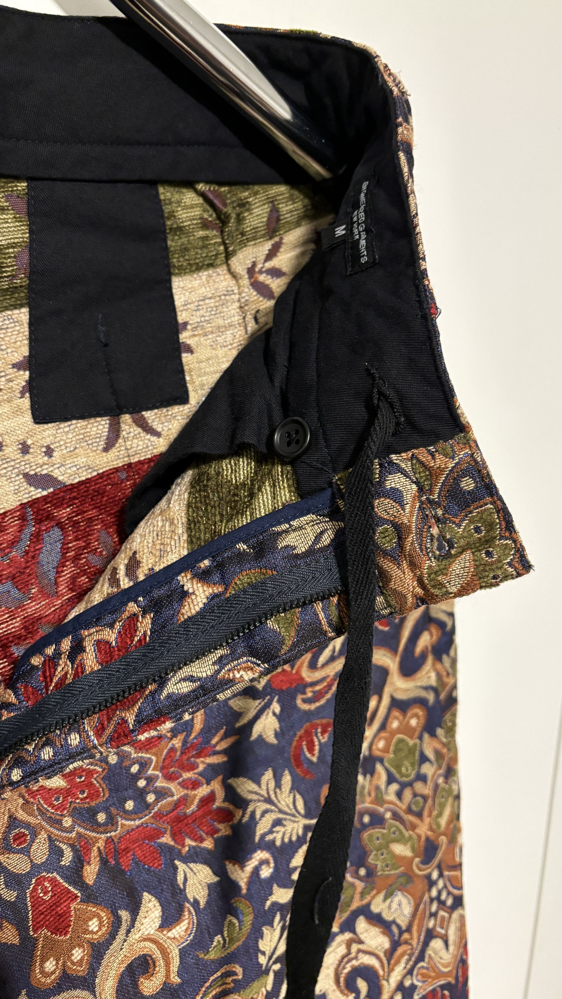 Engineered Garments RARE Floral Jacquard Carlyle Pants Medium 32-34 mi USA Size US 33 - 7 Thumbnail