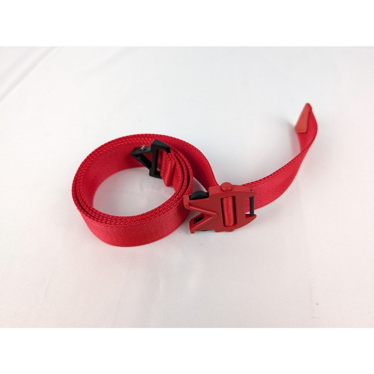 Bottega Veneta o1rshd1 Size: 90cm / Webbing Nappa Belt in Tomato Size 34 - 15 Thumbnail