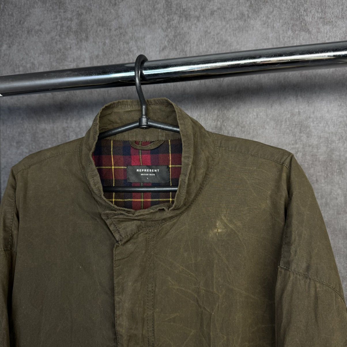 Represent Clo. Represent waxed cotton parka jacket Size US L / EU 52-54 / 3 - 2 Thumbnail