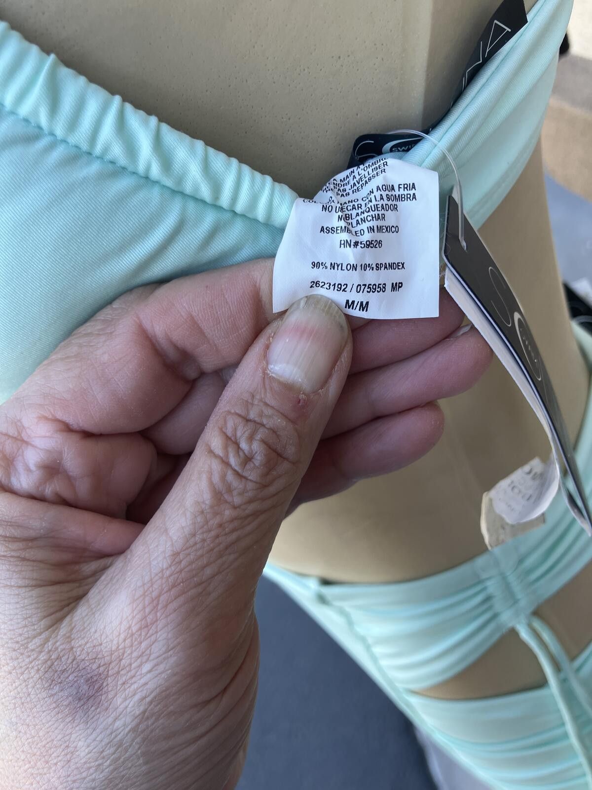 Other NWT Soluna Swim Light Blue High Waist Bikini Set Medium Size ONE SIZE - 6 Thumbnail