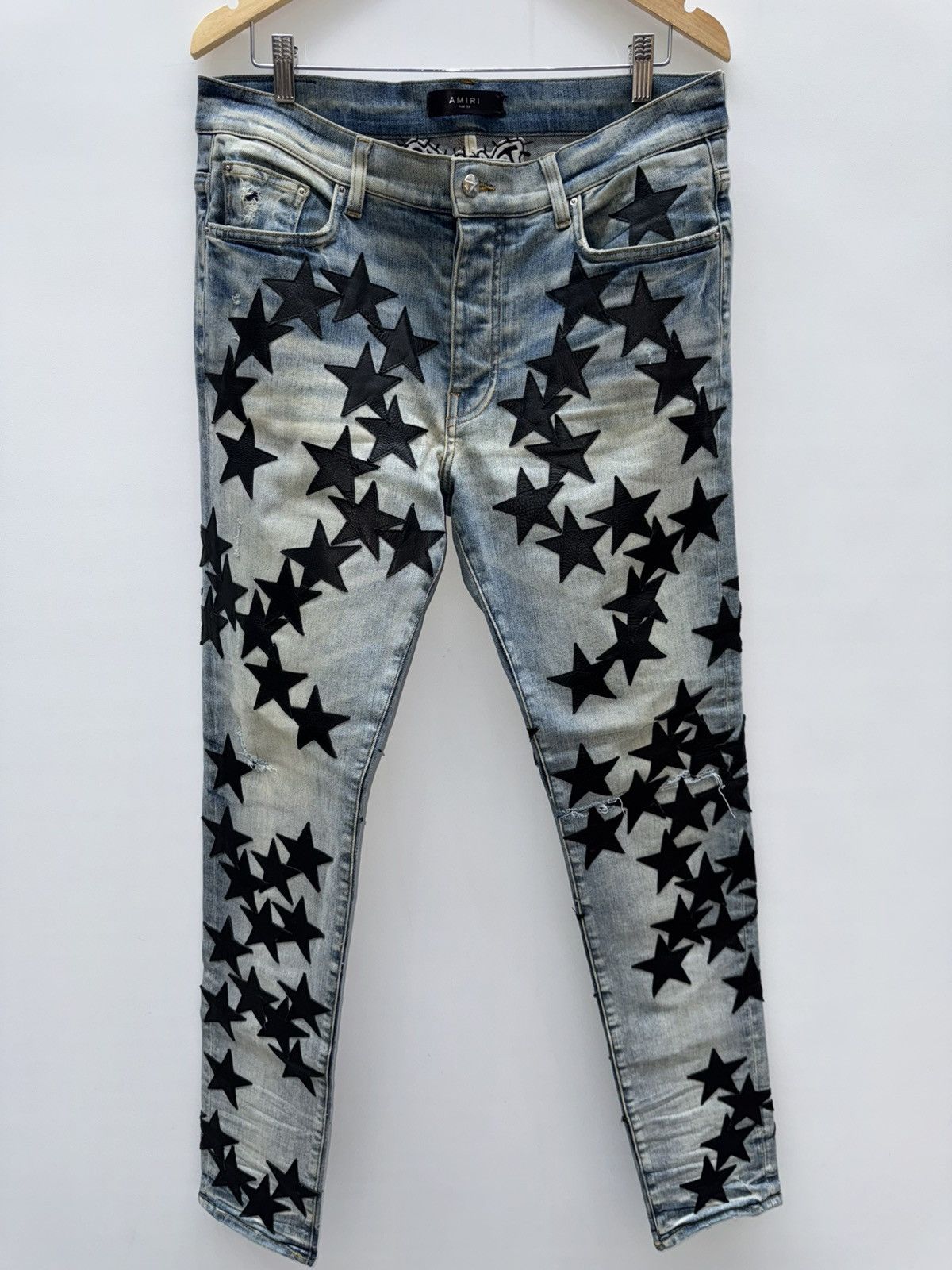 Amiri Amiri chemist jeans Size US 33 - 1 Thumbnail