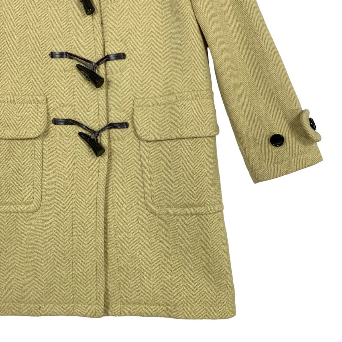 Yohji Yamamoto Vintage Ined by Yohji Yamamoto Wool Duffle Hoodie Coat SizeM Size M / US 6-8 / IT 42-44 - 6 Thumbnail