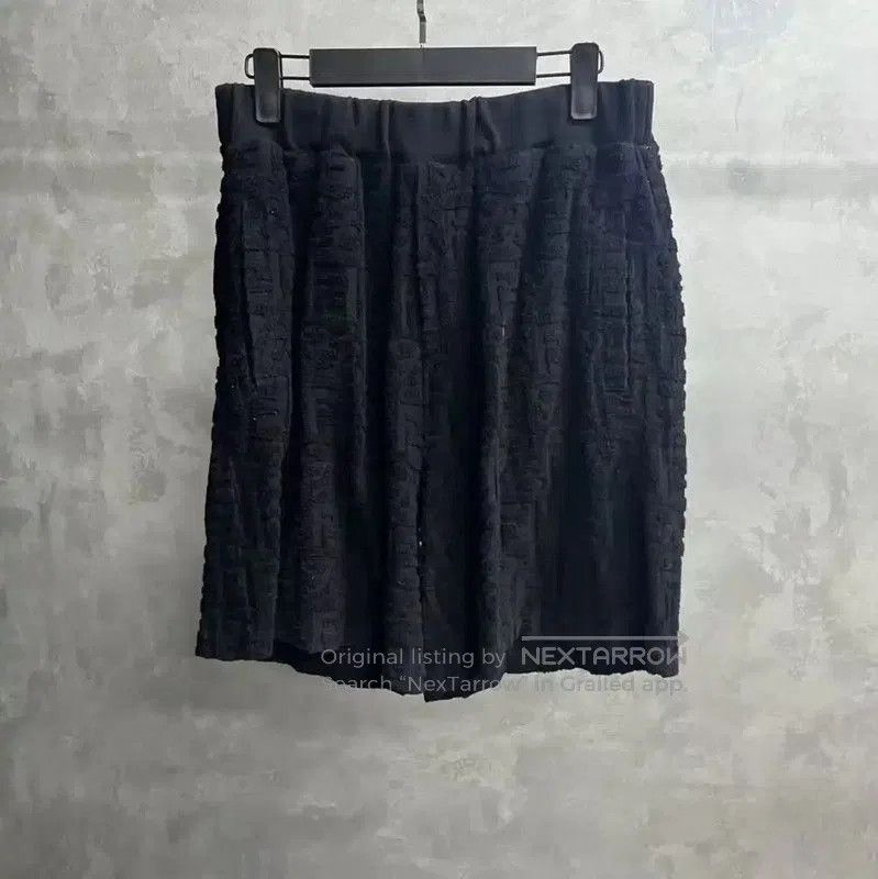 Fendi FENDI Black Cotton Men's Shorts XXL Size . Size US 44 / EU 60 - 1 Thumbnail