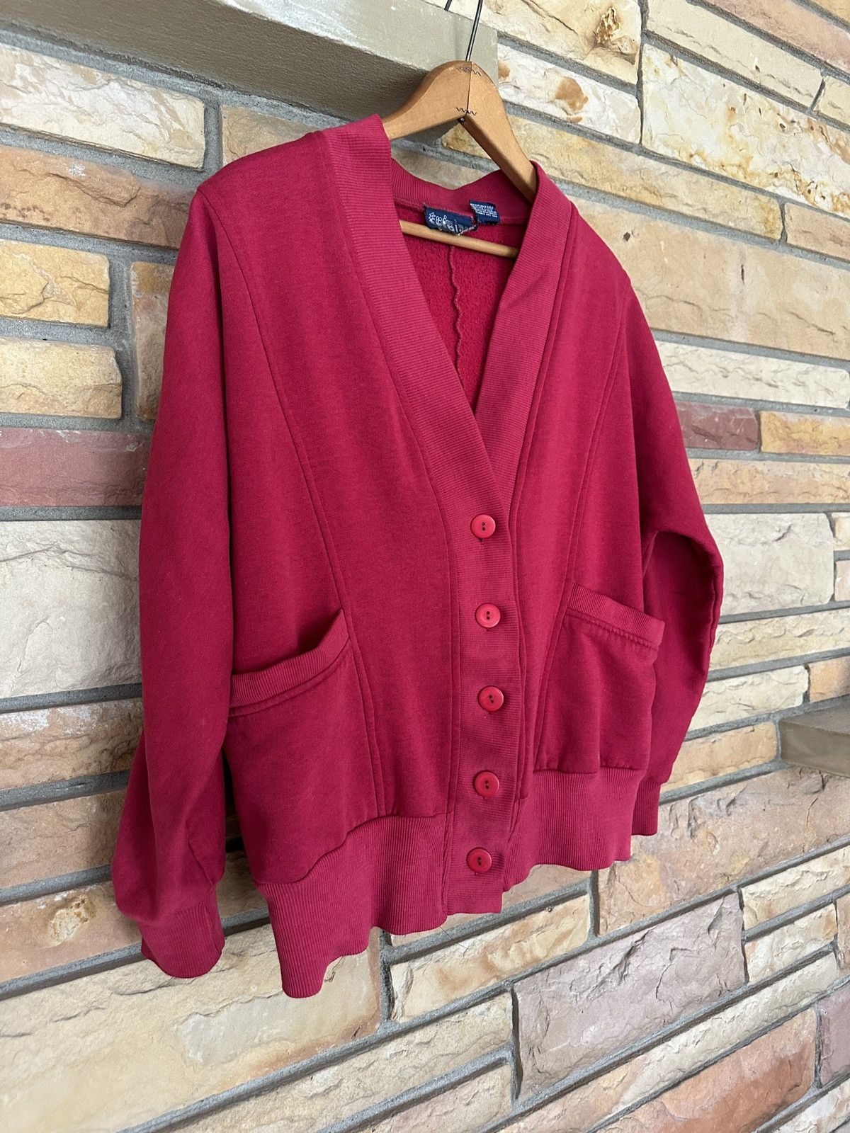 Vintage Vintage 80s Triples Cardigan Sweater Size S / US 4 / IT 40 - 2 Thumbnail
