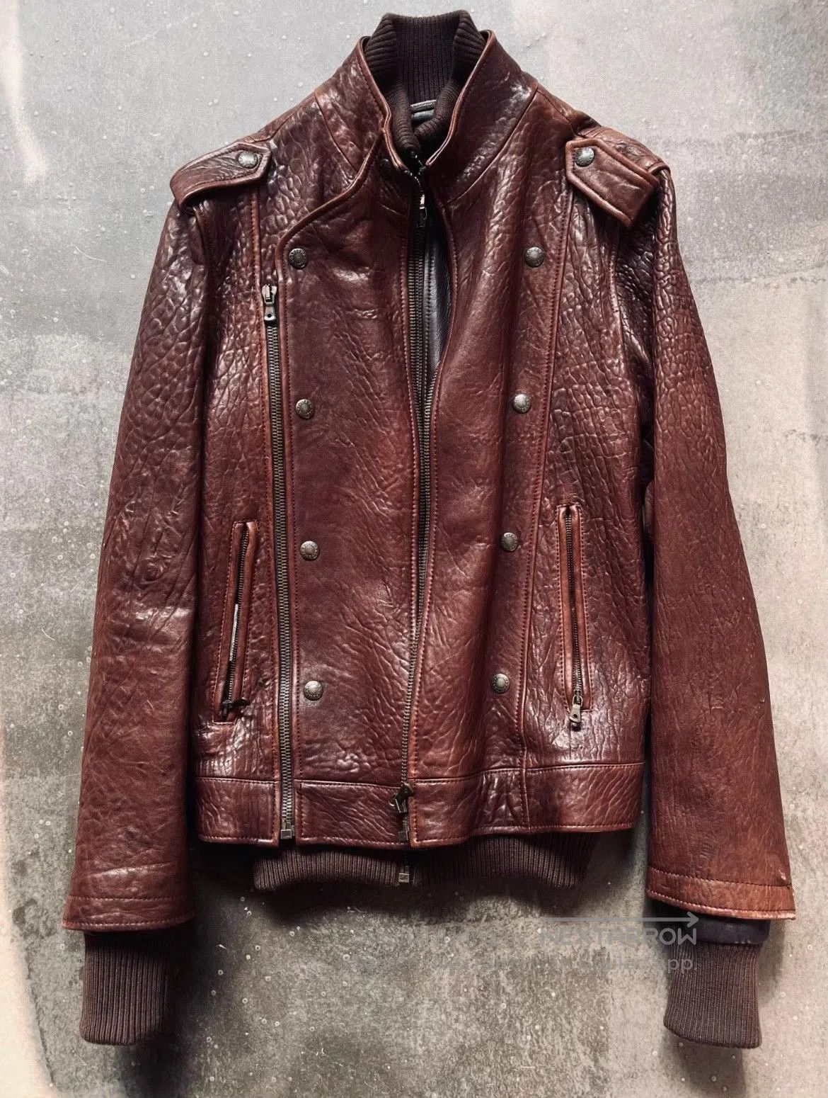 Dolce & Gabbana dolce gabbana double-layer leather motorcycle jacket. Size US M / EU 48-50 / 2 - 1 Thumbnail