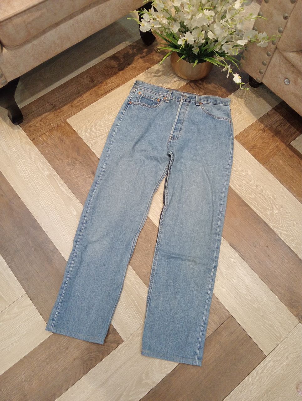 Levi's VINTAGE LEVI'S 501 X SONIC LAB REBUILD JEANS - SIZE 32 Size 31" - 5 Thumbnail