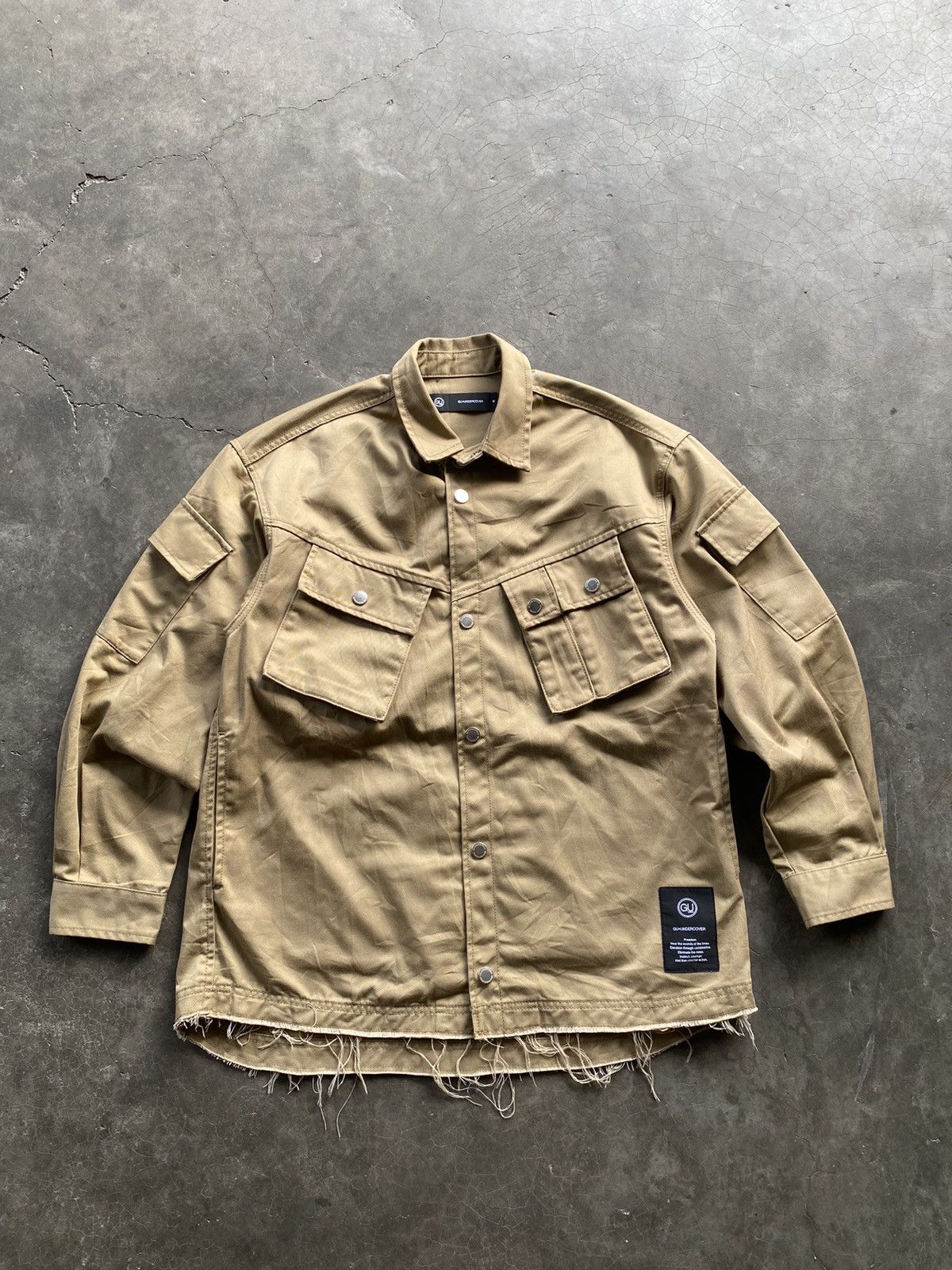 GU × Undercover F/W 21 Gu X Undercover Military Slant Pocket Jacket Size US M / EU 48-50 / 2 - 1 Thumbnail