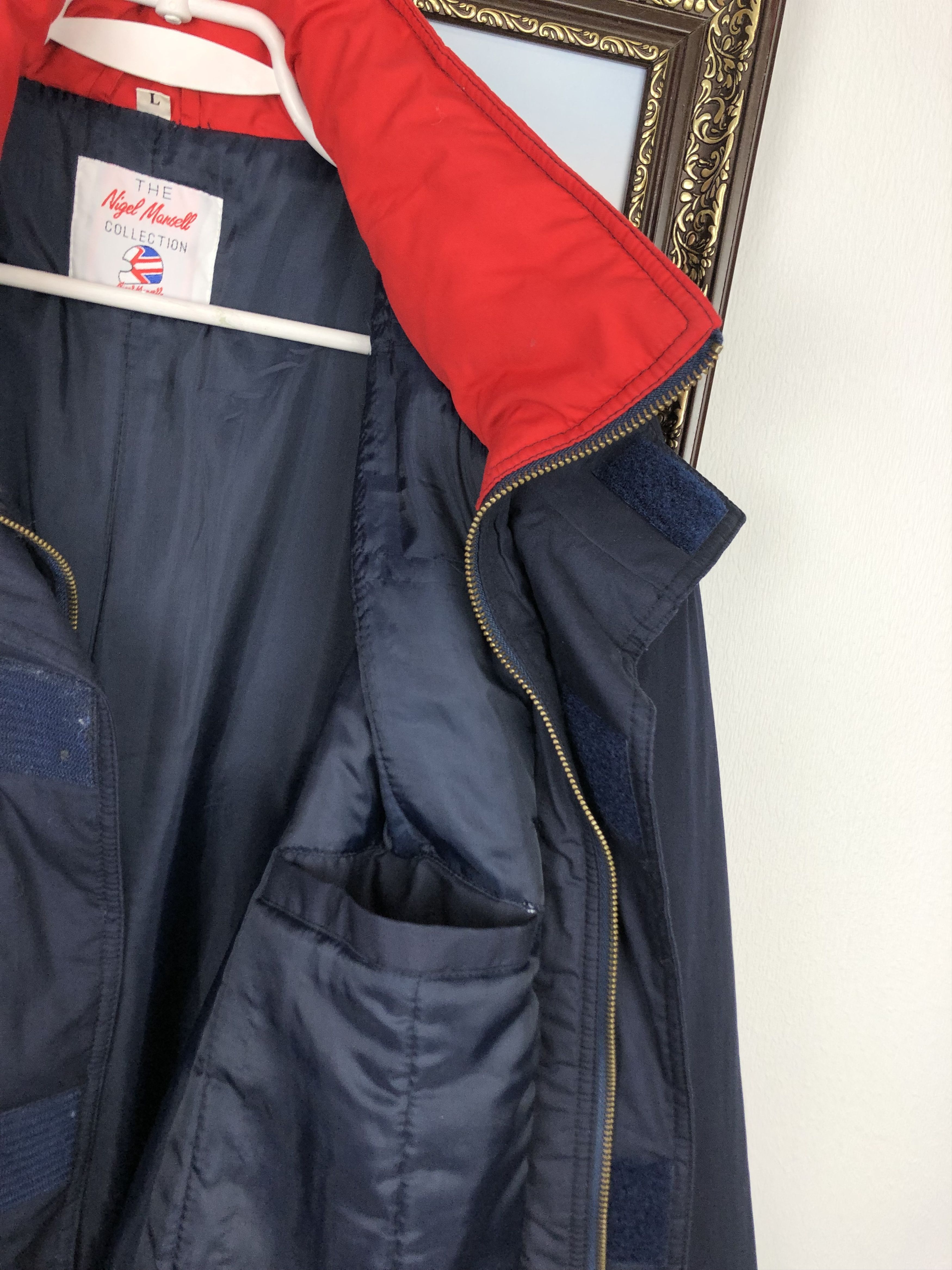 Vintage Vintage 90's Nigel Mansell Formula One Bomber Jacket Mens Size US L / EU 52-54 / 3 - 12 Thumbnail