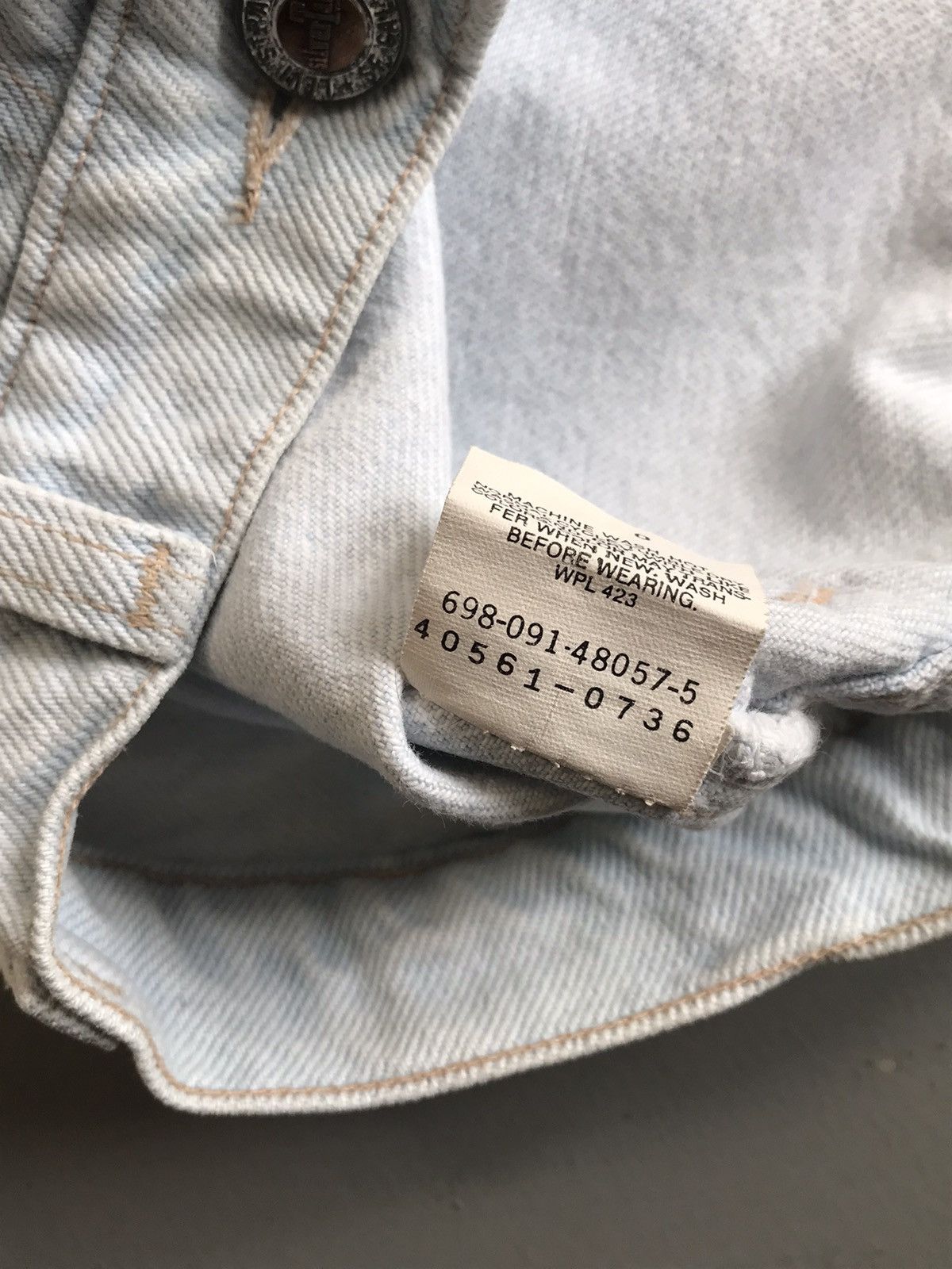 Levi's × Vintage 90s vintage Levi’s silvertab baggy fit denim Size US 32 / EU 48 - 6 Thumbnail
