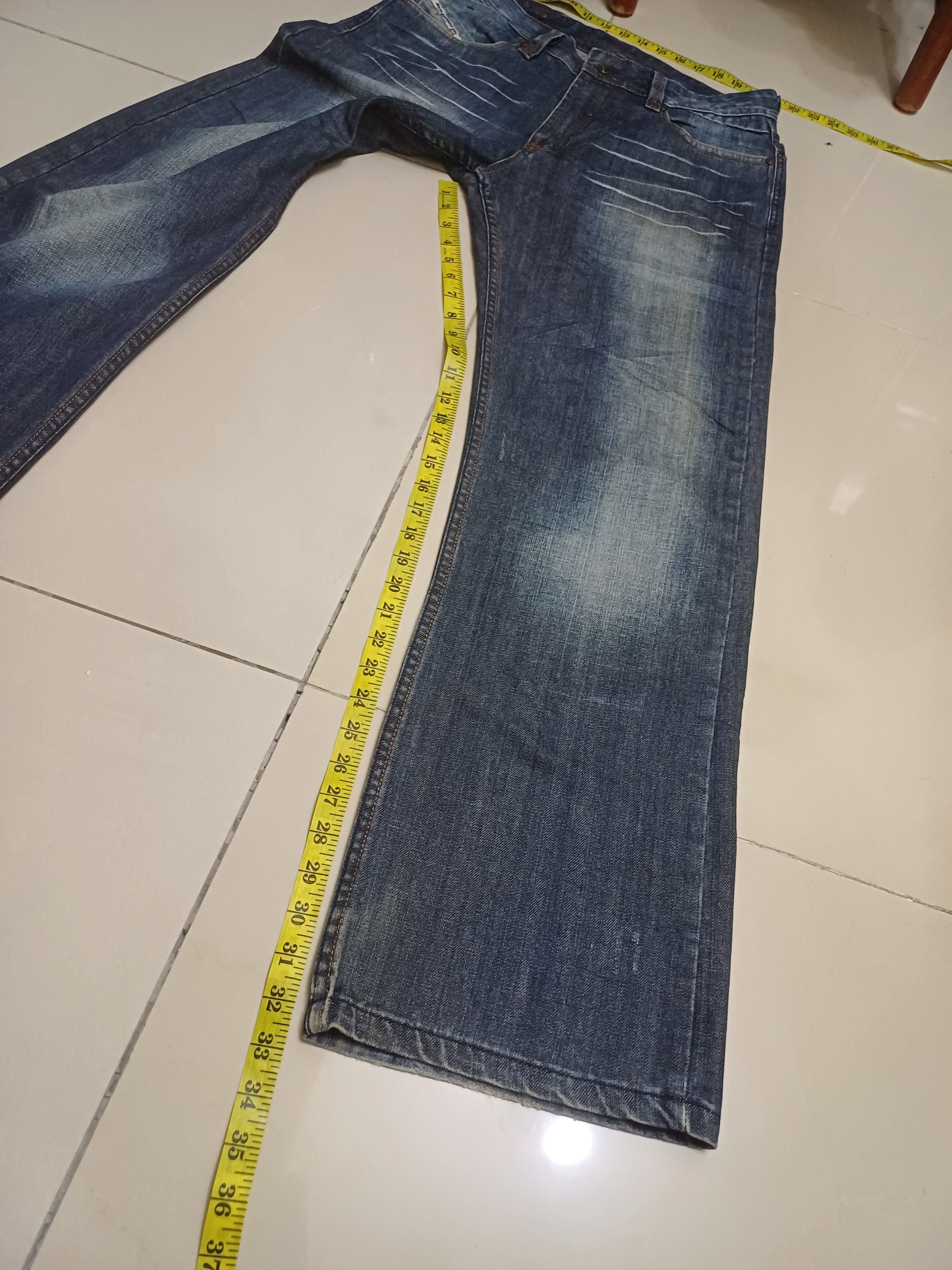 Diesel Superb loose DIESEL Jeans.. dragon on back poket Size US 34 / EU 50 - 18 Thumbnail