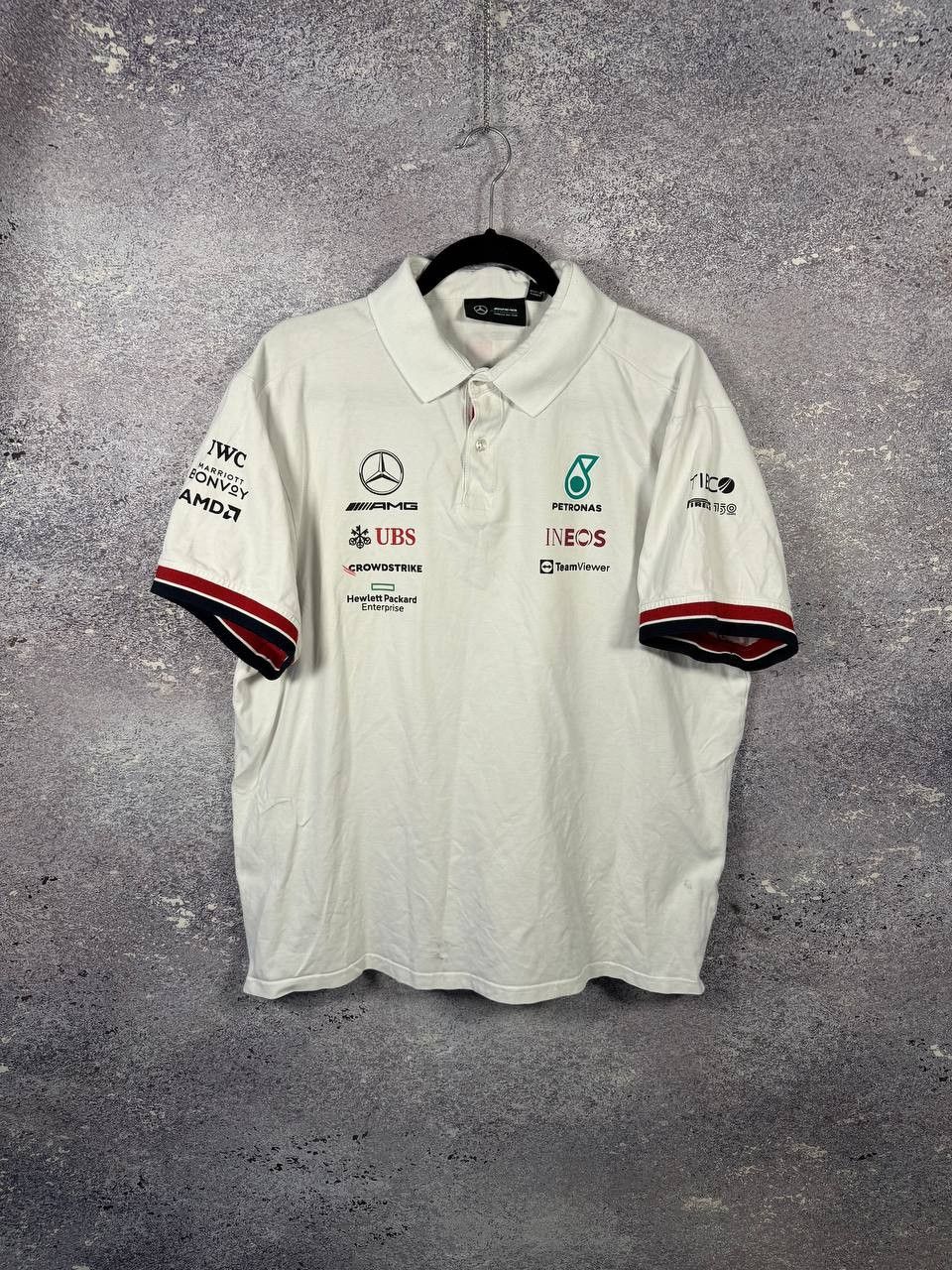Formula 1 × Mercedes-Benz × Vintage PETRONAS Mercedes-Benz AMG Formula1 Team 2XL size Polos Size US XXL / EU 58 / 5 - 1 Thumbnail