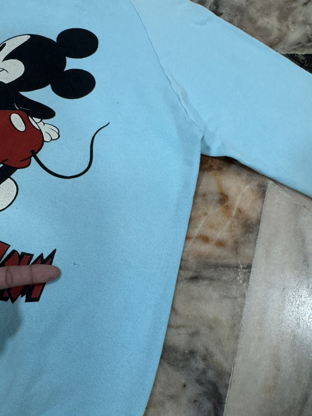 Disney Vintage 70s Disney Mickey Mouse sweatshirt USA made Size US M / EU 48-50 / 2 - 9 Thumbnail