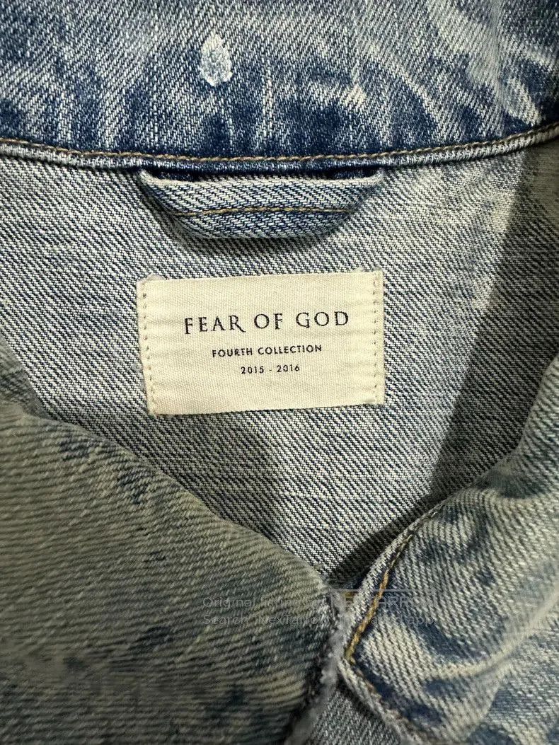 Fear of God Fear of God 4th Collection Denim Jacket. Size US S / EU 44-46 / 1 - 5 Thumbnail