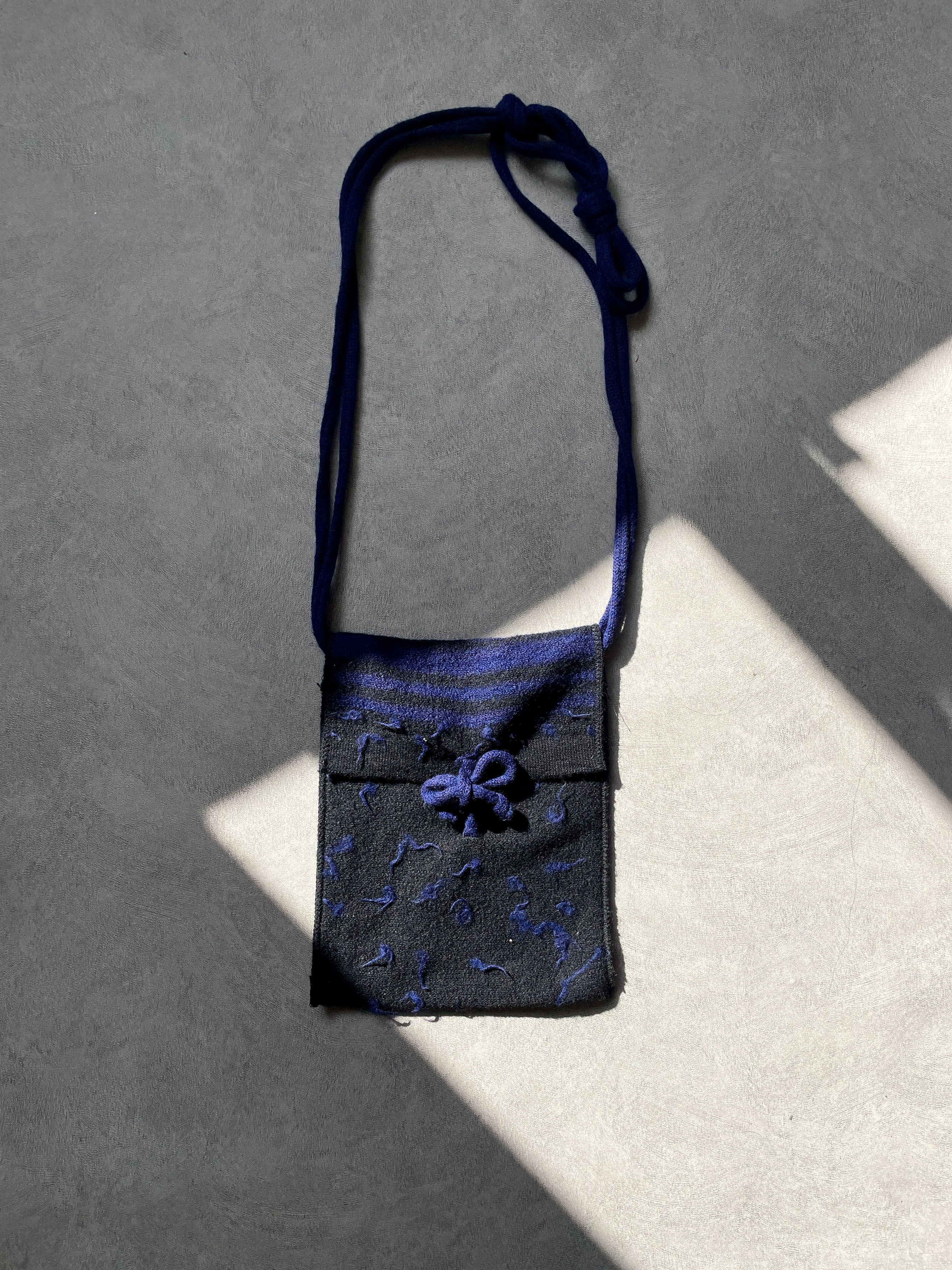 Romeo Gigli Romeo Gigli early 90s handmade wool extra long crossbody bag Size ONE SIZE - 3 Thumbnail