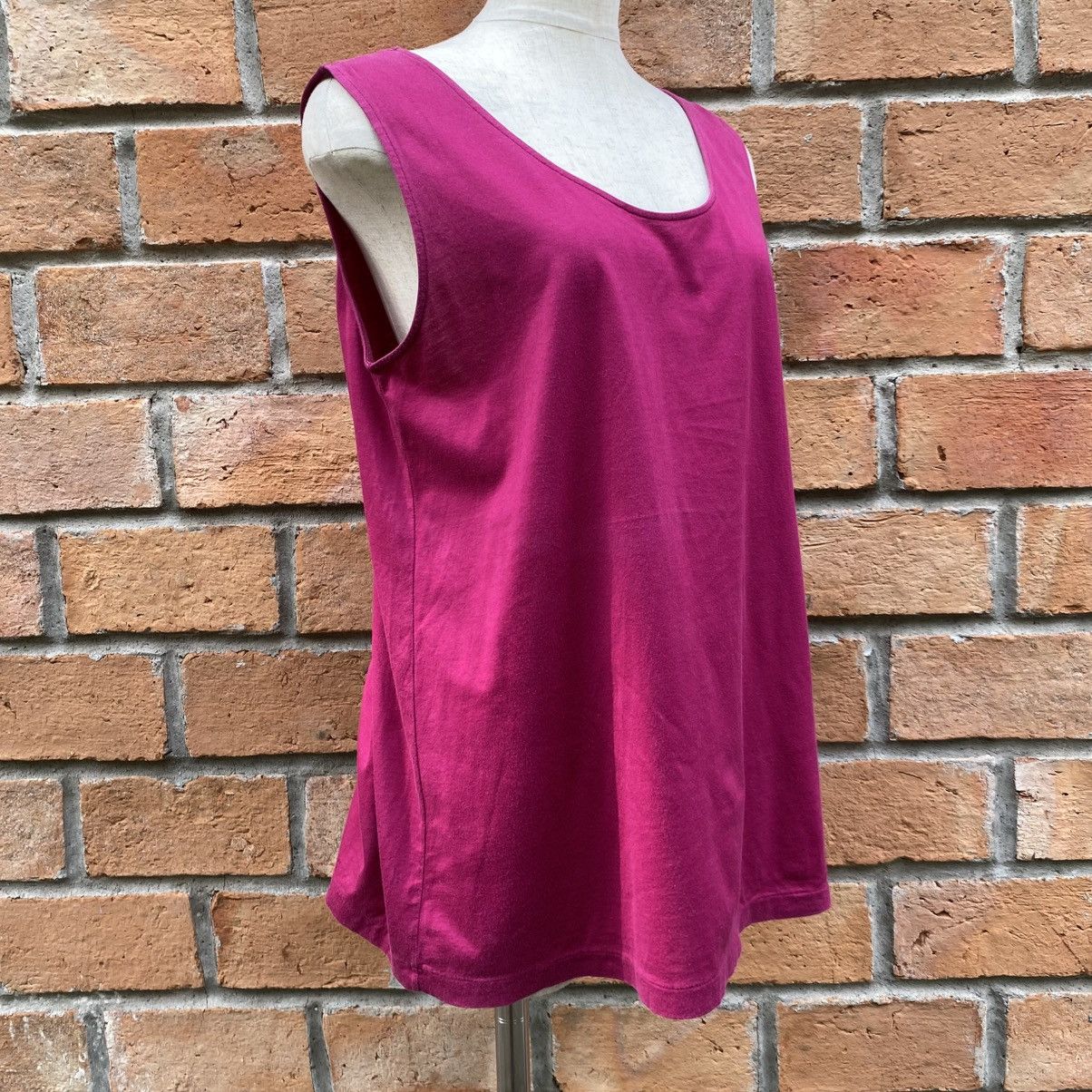 Kenzo Kenzo Magenta Sleeveless Tank Top Size M / US 6-8 / IT 42-44 - 2 Thumbnail