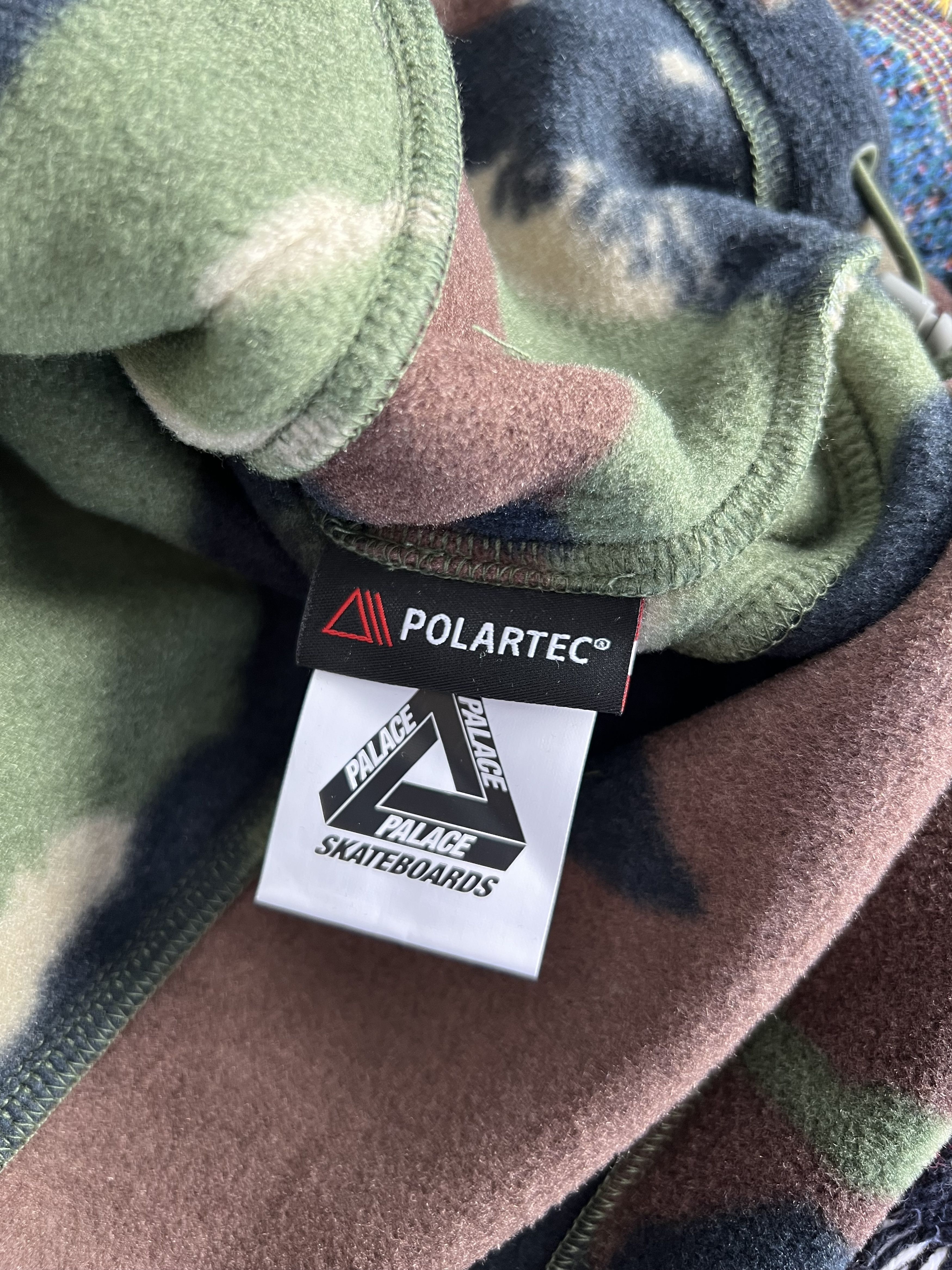 Palace Palace Polartec Fleece 3M Hooded Jacket in Camo Size US M / EU 48-50 / 2 - 8 Thumbnail