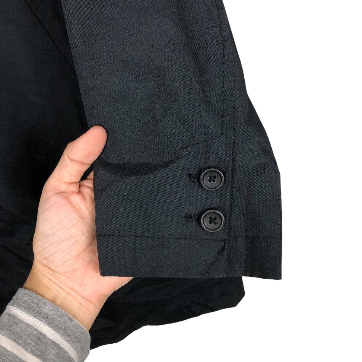 GRN 📌Vintage Long Jacket Grn Sixty Forty Issey Miyake Size US M / EU 48-50 / 2 - 16 Thumbnail