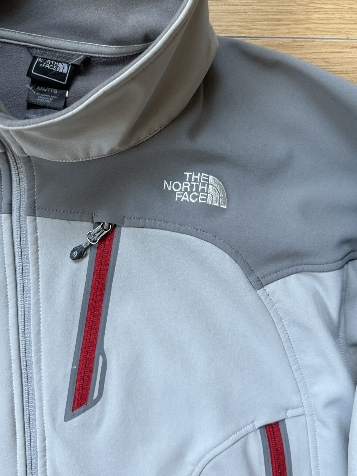The North Face The North Face Vintage Jacket - Grey Red - Men’s XXL Size US XXL / EU 58 / 5 - 3 Thumbnail
