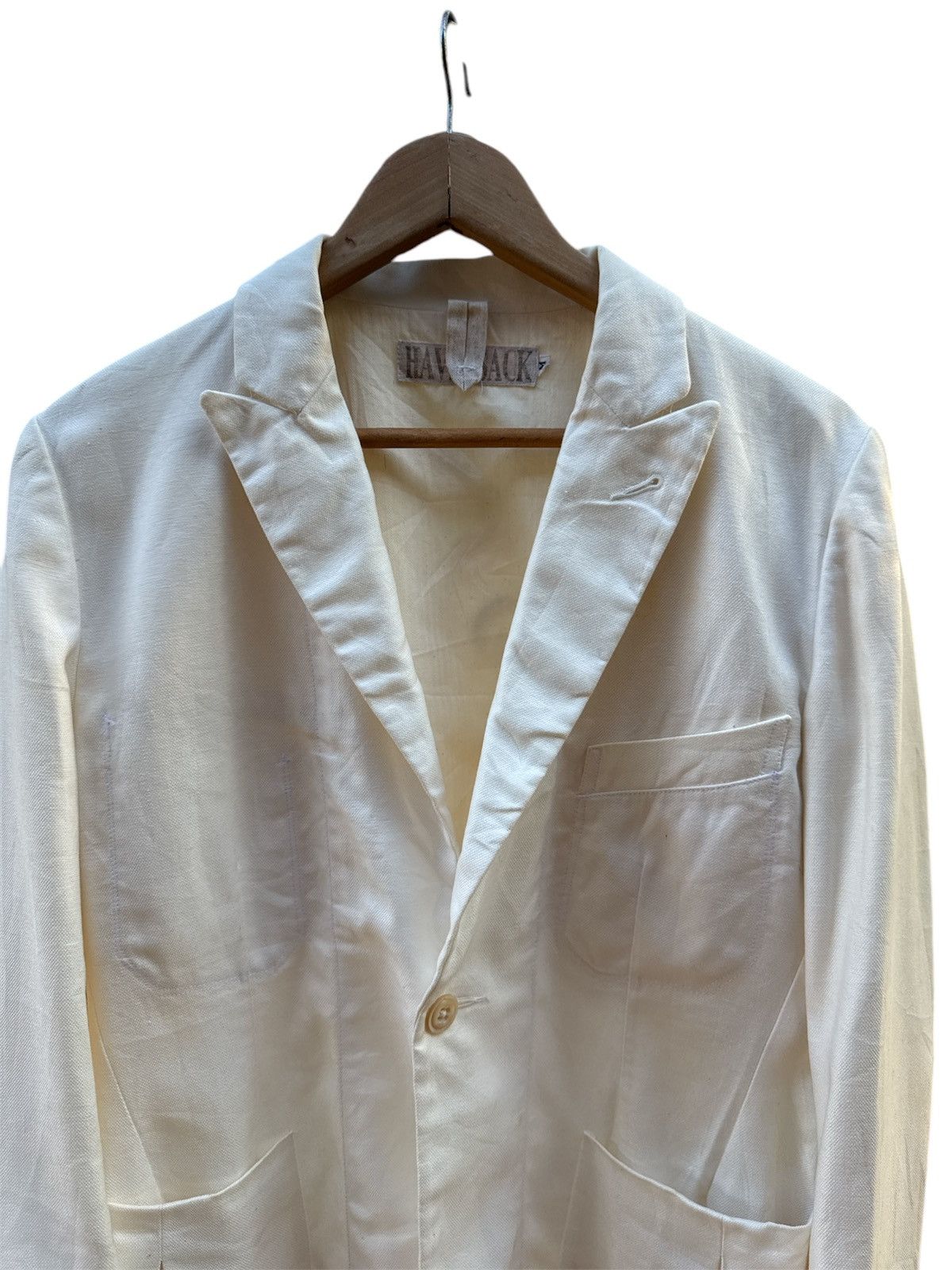 Haversack × Japanese Brand × Vintage Haversack Japan Linen Jacket Size US M / EU 48-50 / 2 - 2 Thumbnail