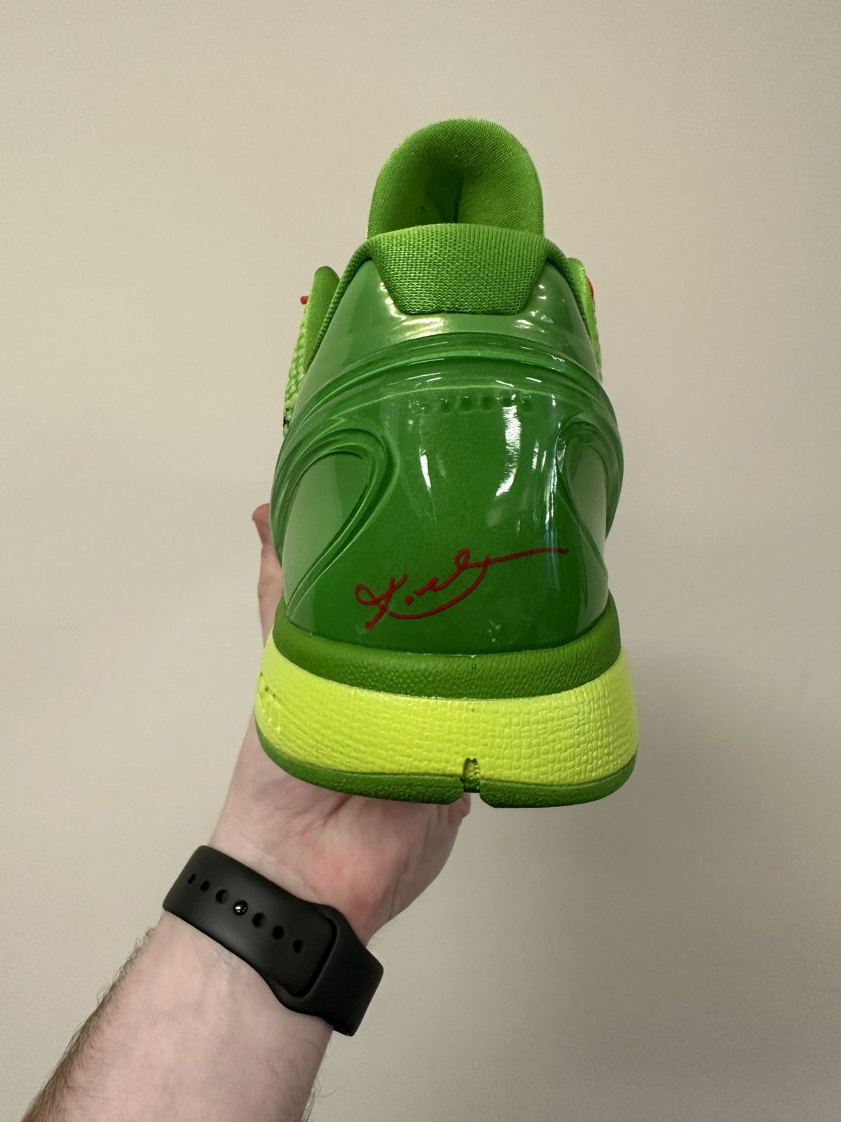 Nike VNDS Nike Kobe 6 Grinch Size US 11.5 / EU 44-45 - 9 Thumbnail