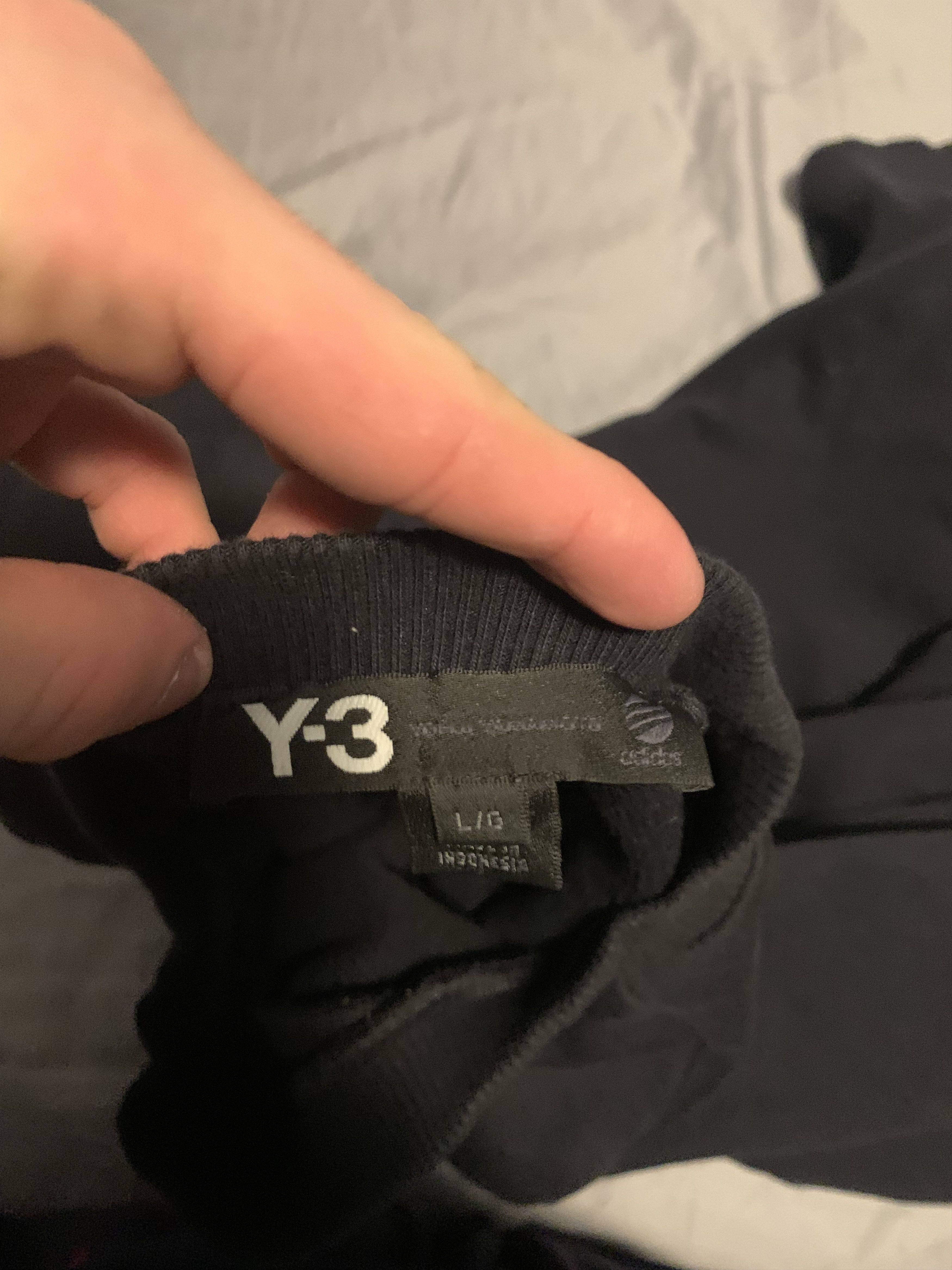 Y-3 Y-3 By Yohji Yamamoto sweater Size US L / EU 52-54 / 3 - 4 Thumbnail