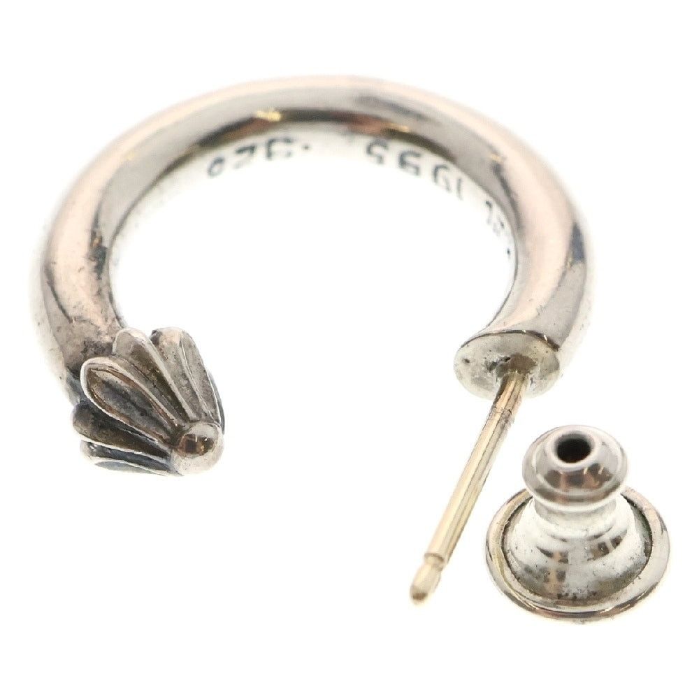 Chrome Hearts Chrome Hearts Plain Silver Hoop Earring BCA101 Size ONE SIZE - 6 Thumbnail