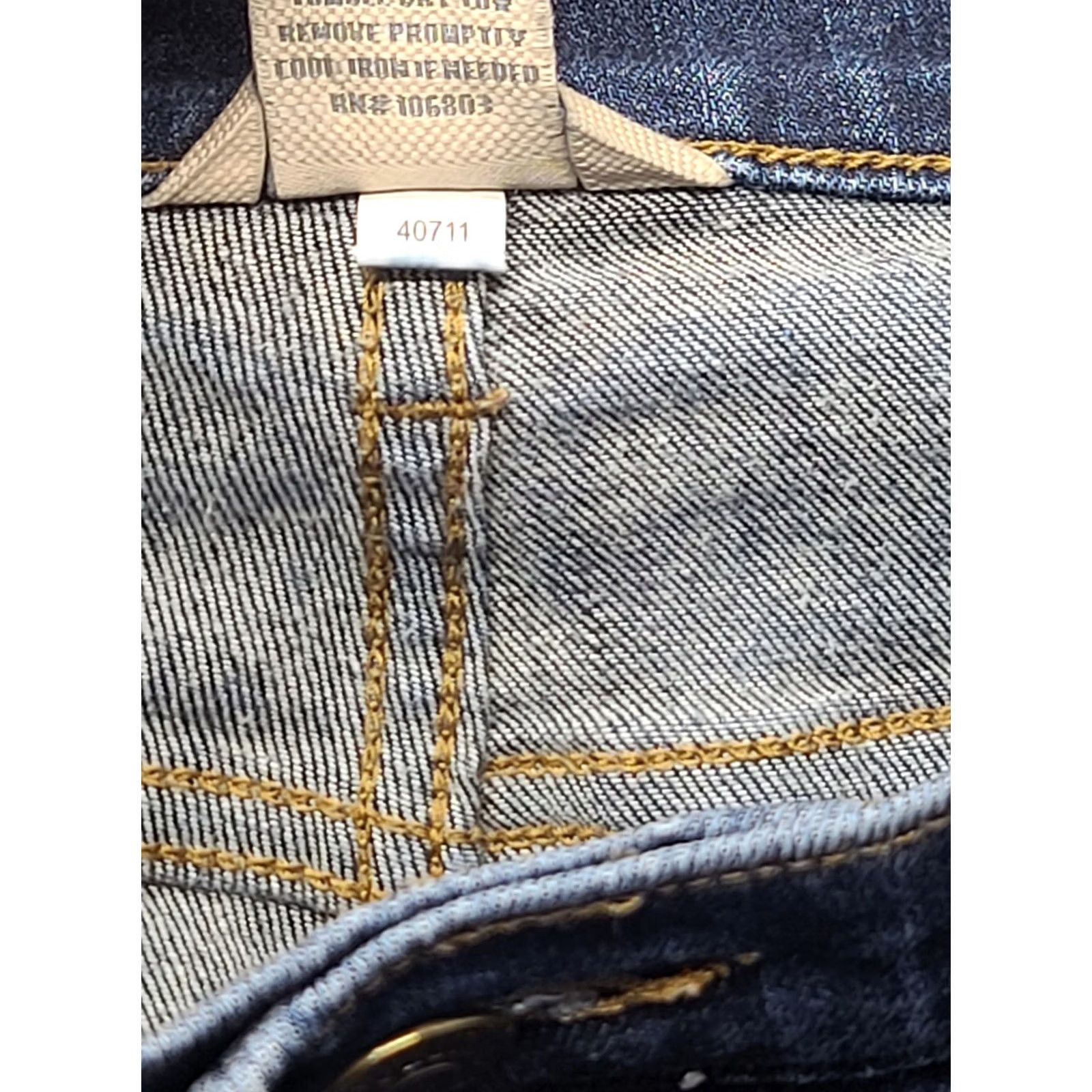 Vintage Duluth Jeans Womens 12x31 Daily Denim Regular Fit Bootcut High Rise Jeans Style Cowboy Southwestern Size 24" / US 00 / IT 34 - 3 Thumbnail