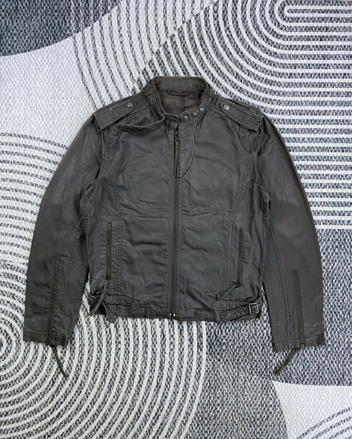 If Six Was Nine Vintage M.F Editorial Bondage Zipper Jacket Size US M / EU 48-50 / 2 - 5 Thumbnail