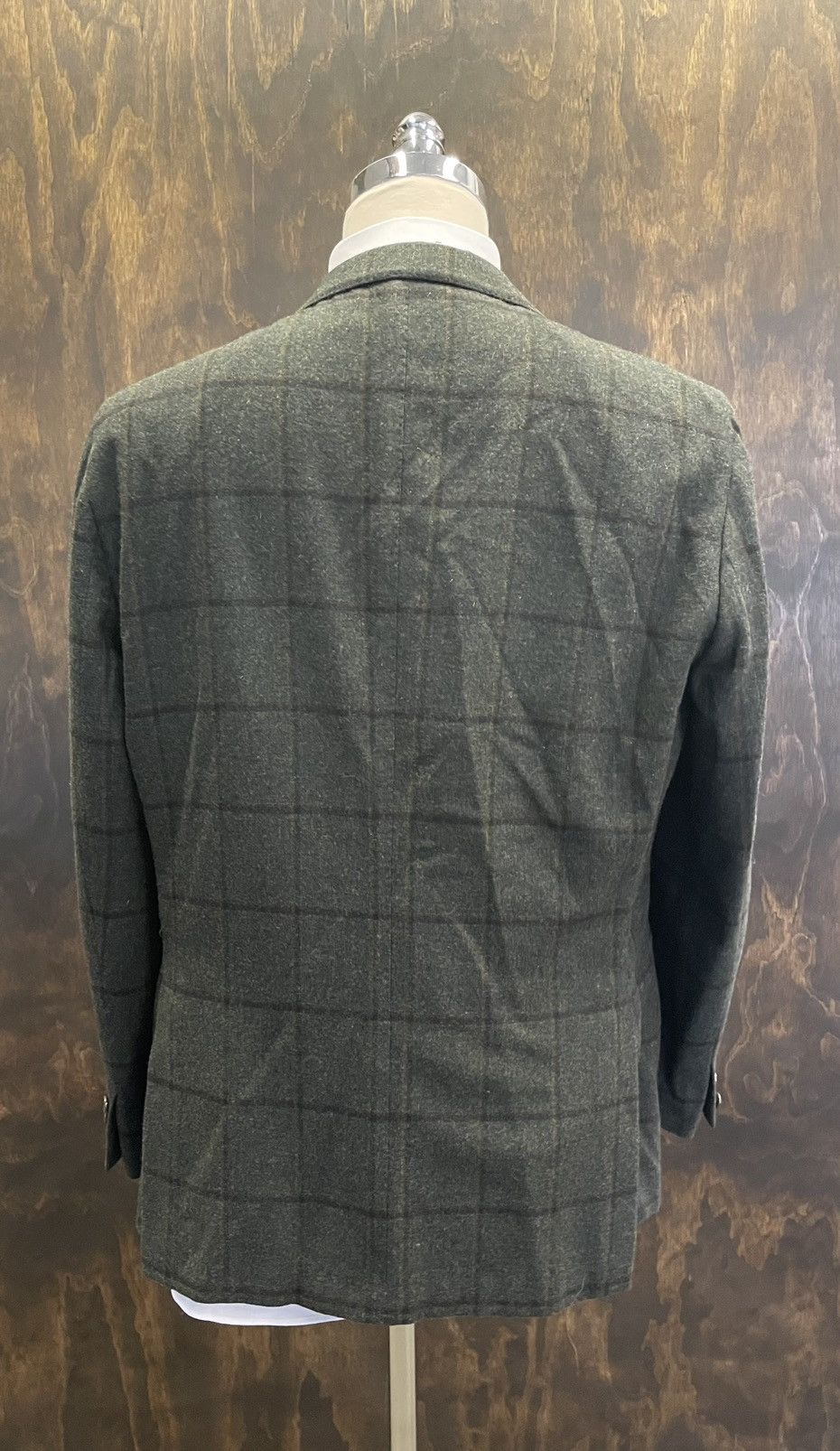 Boglioli Check Print Dover Jacket Size 48R - 4 Thumbnail