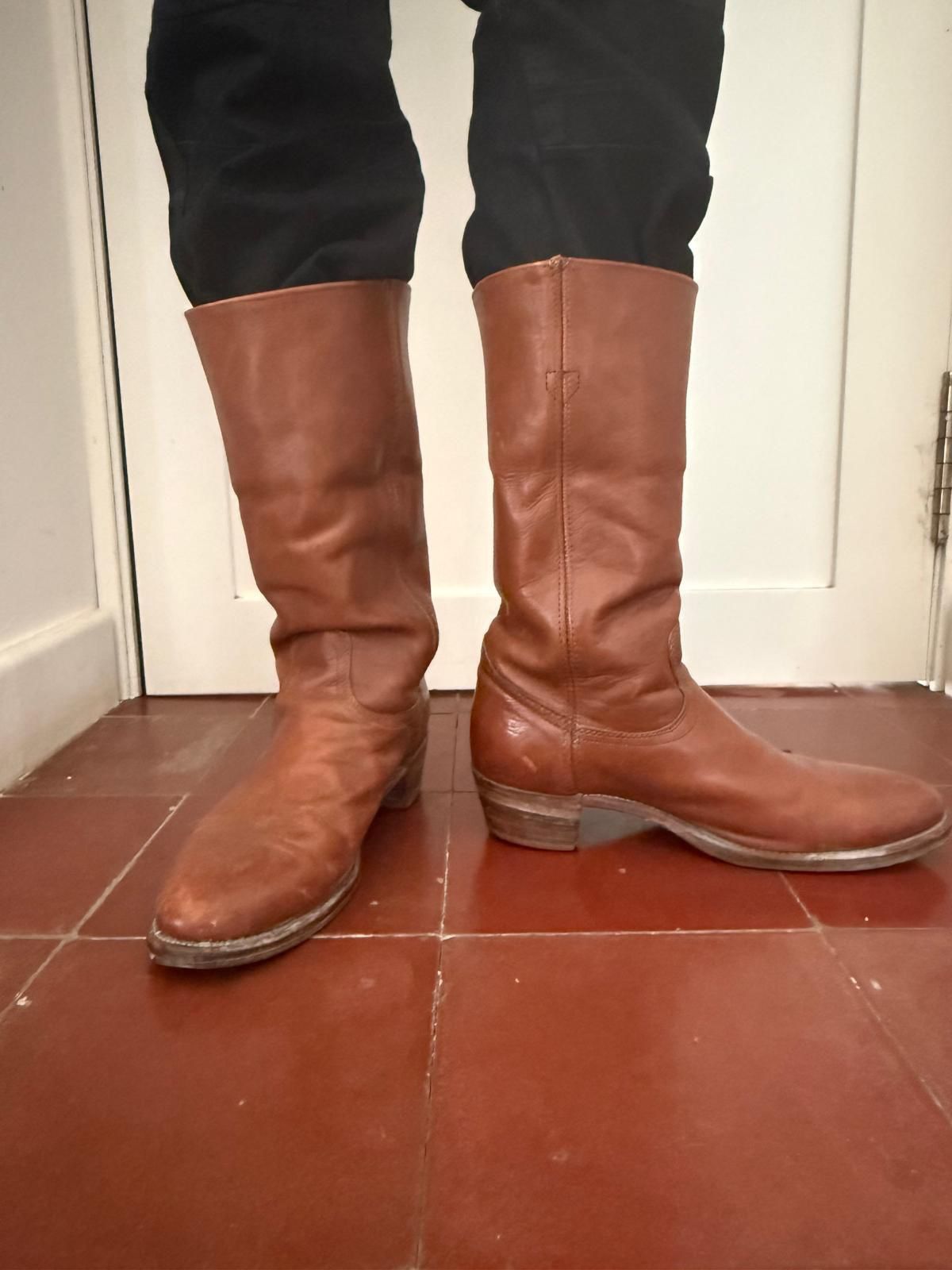 Frye Vintage early 1970s frye campus boots Size US 11 / EU 44 - 2 Thumbnail