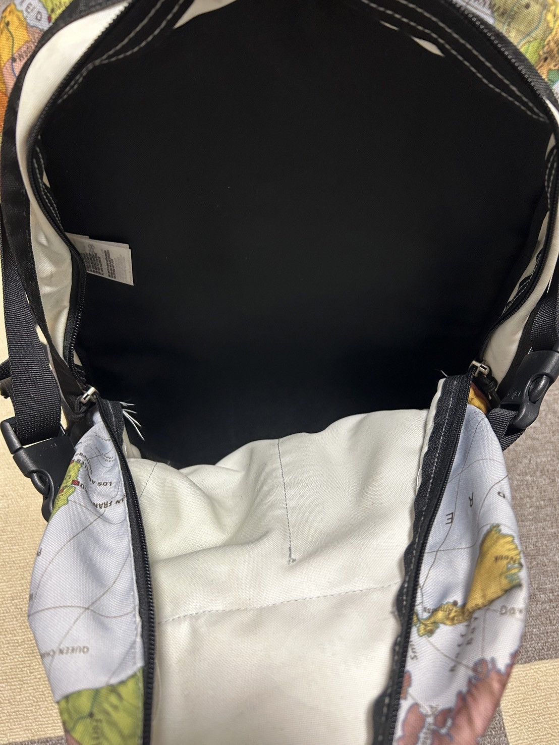 Supreme × The North Face [RARE] Supreme The North Face Expedition Maps Backpack Size ONE SIZE - 13 Thumbnail