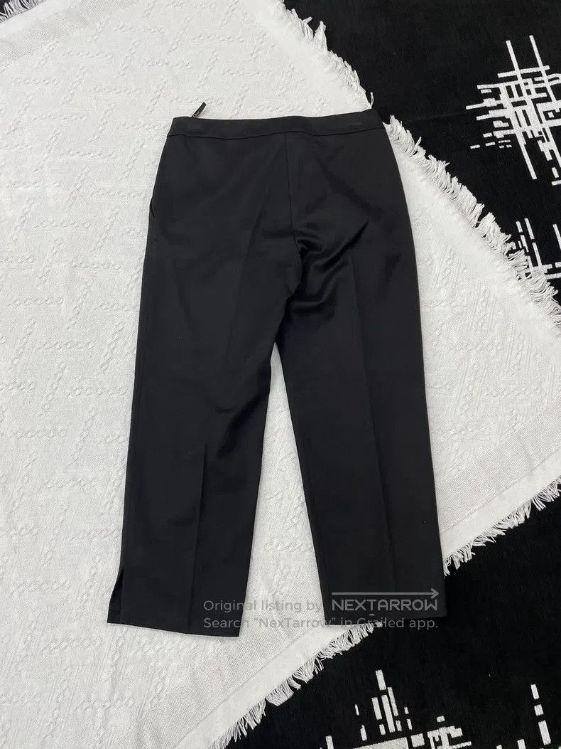 Dior Dior Black casual pants Size 25" / US 0 / IT 36 - 2 Thumbnail