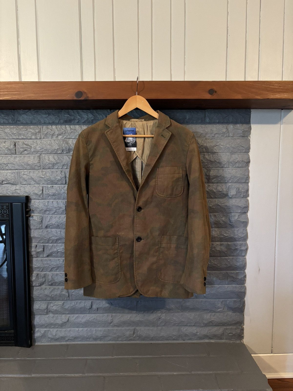 Beams Japan Beams Japan Camo Corduroy Jacket Medium Made in Japan Size US M / EU 48-50 / 2 - 1 Thumbnail