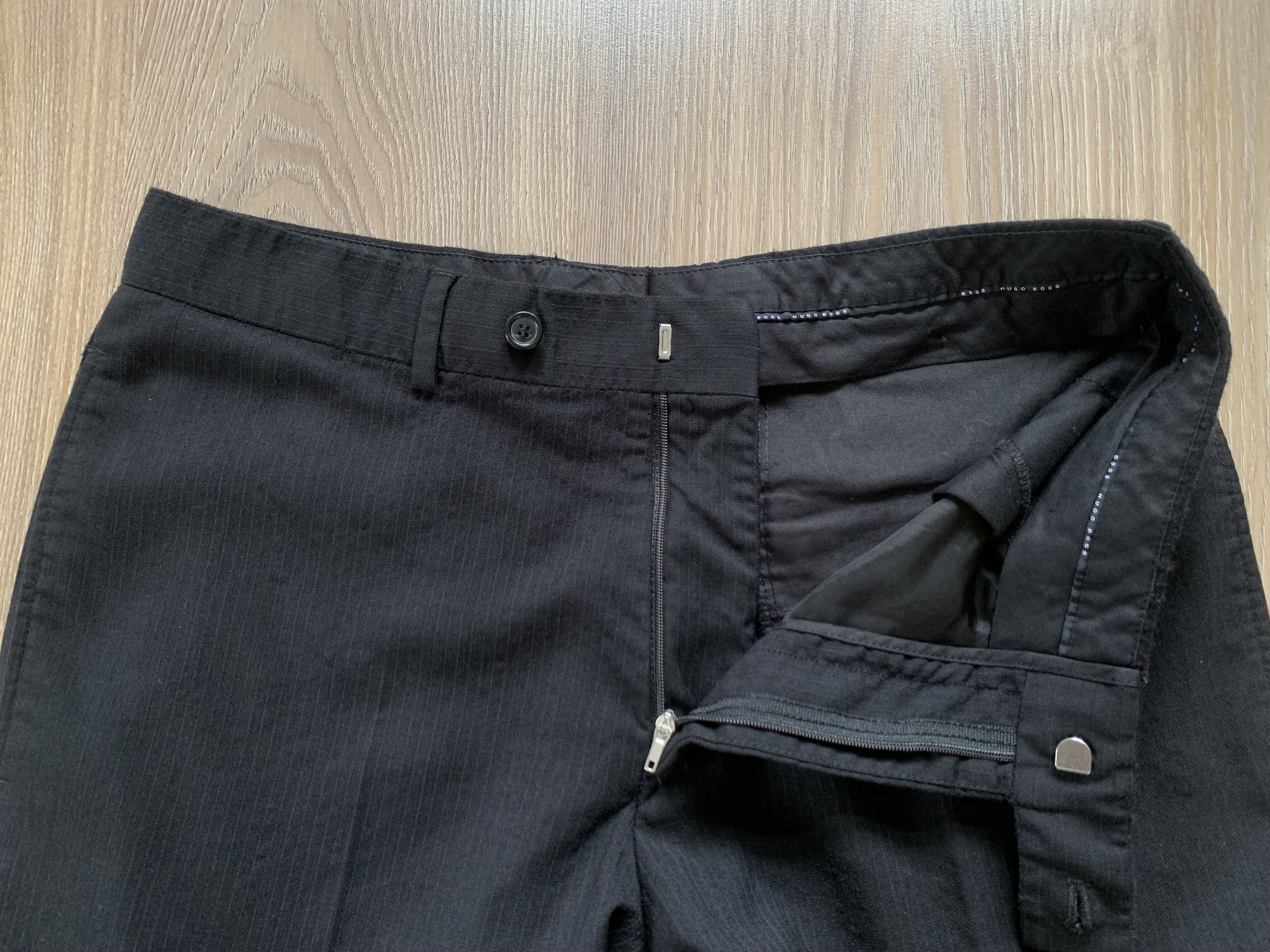 Hugo Boss Hugo Boss Black Vintage Wool Formal Trousers Size 48R - 6 Thumbnail